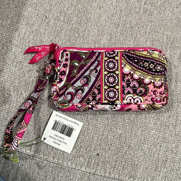 Vera Bradley very berry paisley wristlet - Picture 2 of 4